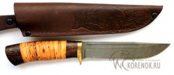 Нож "Финский-3" (дамасская сталь, береста)   - IMG_8871ps.JPG