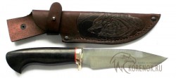 Нож Гюрза (сталь 95х18, черный граб) - Нож Гюрза (сталь 95х18, черный граб)