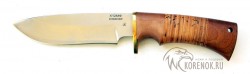 Нож "Волчица" (сталь Х12МФ, береста, орех) - Нож "Волчица" (сталь Х12МФ, береста, орех)