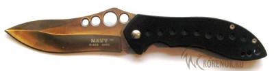 Нож Navy K603 в подарочной упаковке 
Общая длина (мм)	220
Длина клинка (мм)	95
Толщина клинка (мм) 3.0
Длина рукояти (мм)	125
