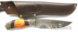 Нож "Горностай" (кованая легированная инструментальная сталь 9ХС) - 7-1bl.jpg