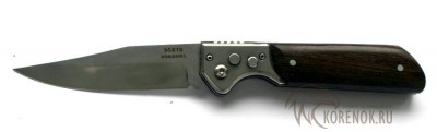 Нож складной с автоматическим извлечением клинка Омуль (сталь 95х18) 


Общая длина мм::
230 


Длина клинка мм::
90


Ширина клинка мм::
22


Толщина клинка мм::
2.1


