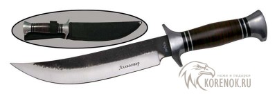  Нож Viking Norway B109-34 &quot;Аллигатор&quot;  
Общая длина мм:: 320
Длина клинка мм:: 200
Ширина клинка мм:: 37
Толщина клинка мм:: 3.0
 