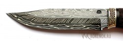 Нож "Финский-2"  (торцевой дамаск с добавлением никеля, резной)  вариант 3 - IMG_48044g.JPG