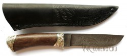  Нож "Фин" (дамасская сталь, мельхиор) - IMG_6711.JPG