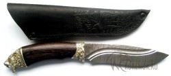 Нож "Акула" (дамасская сталь, мельхиор. с долами.) вариант 2 - IMG_9984.JPG