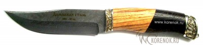 Нож БАЯРД-Т (Олень-1) (дамасская сталь, составной)   вариант 2 Общая длина mm : 270Длина клинка mm : 145Макс. ширина клинка mm : 35Макс. толщина клинка mm : 4.0