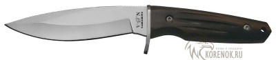 Нож  Viking Norway K321 (серия VN PRO) 


Общая длина мм::
238 


Длина клинка мм::
128 


Ширина клинка мм::
30


Толщина клинка мм::
3.7 


