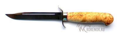 Нож финка НР-40 (сталь Х12МФ, карельская береза, мельхиор) 



Общая длина мм::
278


Длина клинка мм::
150


Ширина клинка мм::
22.5


Толщина клинка мм::
2.3




 