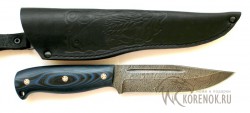 Нож Лось-2 (дамасская сталь) цельнометаллический вариант 4 - IMG_8778qd.JPG
