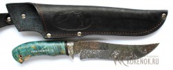 Нож "Бухарский-дс" (сталь ХВ 5 "алмазка" с художественным глубоким травлением)  - IMG_1312.JPG