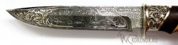 Нож "Изюбрь" (сталь ХВ 5 "алмазка" с художественным глубоким травлением) - IMG_6830.JPG