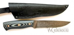 Нож Клык цельнометаллический (дамасская сталь, микарта) вариант 3 - IMG_8833.JPG