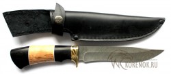 Нож "Алтайский-в" (дамасская сталь) вариант 2 - Нож "Алтайский-в" (дамасская сталь) вариант 2