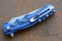 Нож Steelclaw 5072-2 blue "Шакс"   - Нож Steelclaw 5072-2 blue "Шакс"  
