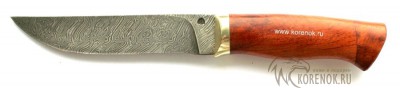 Нож Глухарь (дамасская сталь, палисандр) вариант 2 Общая длина mm : 270-280Длина клинка mm : 150-155Макс. ширина клинка mm : 28-30Макс. толщина клинка mm : 4.0