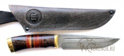 Нож Беркут (дамасская сталь, венге, кожа)  - IMG_7836mc.JPG