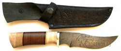 Нож "Турист-4" (дамасская сталь)   - IMG_2984.JPG