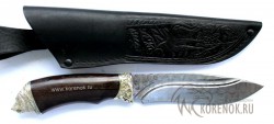 Нож "Акула" (дамасская сталь, мельхиор. с долами.) вариант 3 - IMG_2139m5.JPG