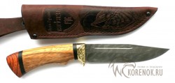 Нож Классика-1 (дамасская сталь, зебрано) вариант 2 - Нож Классика-1 (дамасская сталь, зебрано) вариант 2