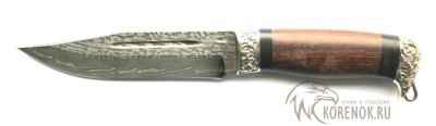 Нож Классика-2 (дамаск составной,палисандр, мельхиор)  Общая длина mm : 280Длина клинка mm : 155Макс. ширина клинка mm : 33Макс. толщина клинка mm : 4.2