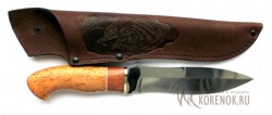 Нож "Шайтан" (сталь Х12МФ, карельская береза, бубинга) - Нож "Шайтан" (сталь Х12МФ, карельская береза, бубинга)