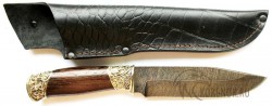Нож "Охотник" (дамасская сталь, венге)   - IMG_8326.JPG