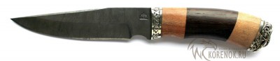 Нож Куница (дамасская сталь) вариант 2 


Общая длина мм::
275


Длина клинка мм::
152


Ширина клинка мм::
34


Толщина клинка мм::
4.0


