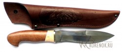 Нож "Шайтан" (сталь 95х18, стабилизированная карельская береза, венге) - Нож "Шайтан" (сталь 95х18, стабилизированная карельская береза, венге)