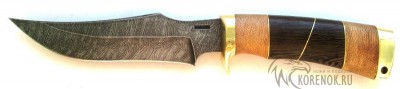 Нож КЕНАРИУС-3вл(Кедр-3) (дамасская сталь)  вариант 2 Общая длина mm : 260-270Длина клинка mm : 135-145Макс. ширина клинка mm : 30-34Макс. толщина клинка mm : 2.2-2.4