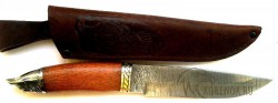 Нож  "Акула"  (дамасская сталь) вариант 2 - IMG_5060.JPG