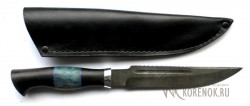 Нож  "Ягуар"  (дамасская сталь)  - Нож  "Ягуар"  (дамасская сталь) 