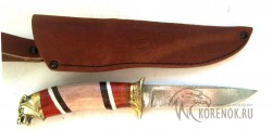 Нож НЛ-9 (Х12МФ ковка, рог оленя, падук. )  - IMG_9686.JPG