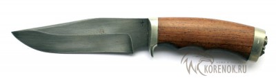 Нож Охотник-1 (сталь ХВ5 &quot;Алмазка&quot;) вариант 2 Общая длина mm : 270Длина клинка mm : 147Макс. ширина клинка mm : 37Макс. толщина клинка mm : 2.0-2.4