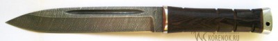 Нож Горец-2 (дамасская сталь) вариант 2 Общая длина mm : 305±10Длина клинка mm : 185±10Макс. ширина клинка mm : 30±5Макс. толщина клинка mm : 5,0±1,0