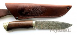 Нож "Акула" (дамасская сталь, мельхиор. с долами.) вариант 5 - IMG_0448ah.JPG