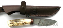 Нож Бобр (дамасская сталь) серия Малыш вариант 3 - IMG_8761.JPG