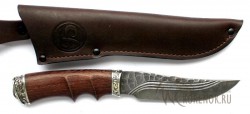 Нож "Егерь" (дамасская сталь, долы) - IMG_9002t4.JPG