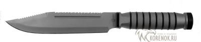Нож для выживания HR 0110 Общая длина mm : 335Длина клинка mm : 200Макс. ширина клинка mm : 41Макс. толщина клинка mm : 4.0