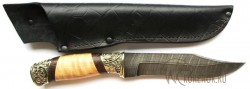 Нож "Скорпион" (дамасская сталь,карельская береза,венге)     - IMG_8536.JPG
