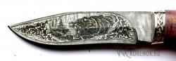 Нож  "Сибиряк"  (дамасская сталь, травление)  вариант 2 - IMG_0411rd.JPG