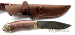 Нож  "Сибиряк"  (дамасская сталь, травление)  вариант 2 - IMG_0415.JPG