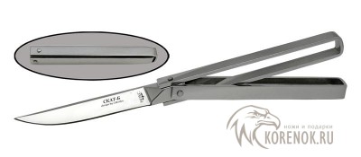 Нож Скат-Б Общая длина mm : 220Длина клинка mm : 85Макс. ширина клинка mm : 13.3Макс. толщина клинка mm : 2.0