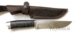 Нож "Лунь-3" (сталь Х12МФ, наборная кожа) вариант 2 - Нож "Лунь-3" (сталь Х12МФ, наборная кожа) вариант 2
