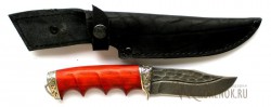 Нож  "Олень"  (дамасская сталь, долы)   - IMG_8163.JPG