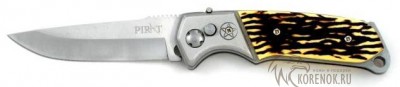 Нож складной  Pirat с автоматическим извлечением клинка  233 Общая длина mm : 200
Длина клинка mm : 88Макс. ширина клинка mm : 23Макс. толщина клинка mm : 2.3