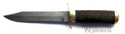 Нож Спецназ (дамасская сталь, резная ручка)  Общая длина mm : 200-220Длина клинка mm : 140-160Макс. ширина клинка mm : 18-28Макс. толщина клинка mm : 2.2-2.4
