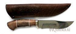 Нож "Кречет" (сталь 95Х18, венге, мельхиор) - Нож "Кречет" (сталь 95Х18, венге, мельхиор)