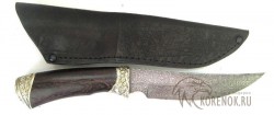  Нож "Клык-1" (дамасская сталь, венге, мельхиор)  - IMG_8115.JPG