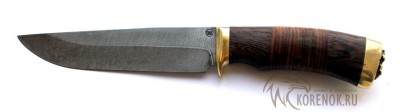 Нож Охотник (дамасская сталь, венге, наборная кожа) 


Общая длина мм::
280


Длина клинка мм::
157


Ширина клинка мм::
35


Толщина клинка мм::
2.2-2.4


